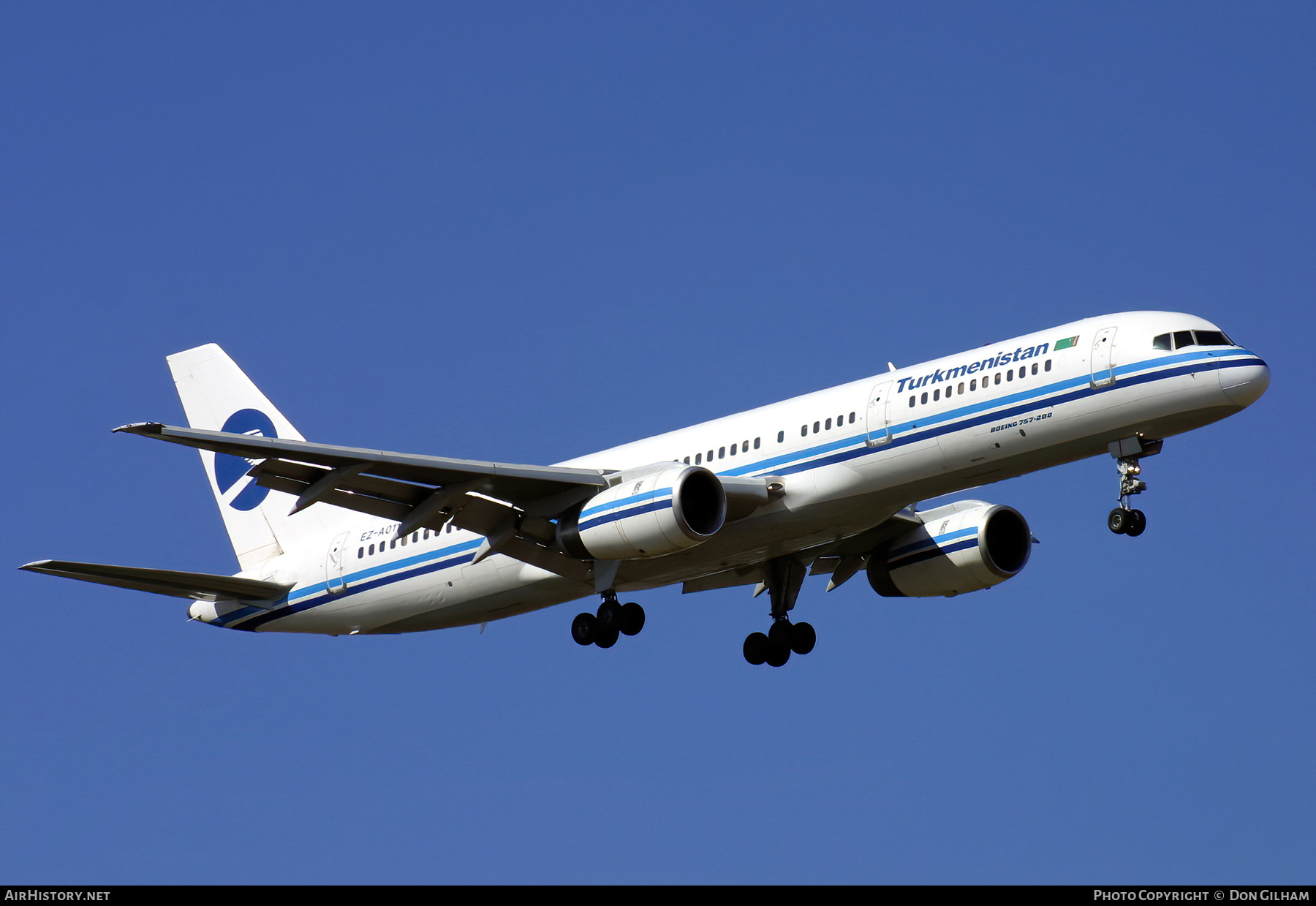 Aircraft Photo of EZ-A011 | Boeing 757-22K | Turkmenistan Airlines | AirHistory.net #321901