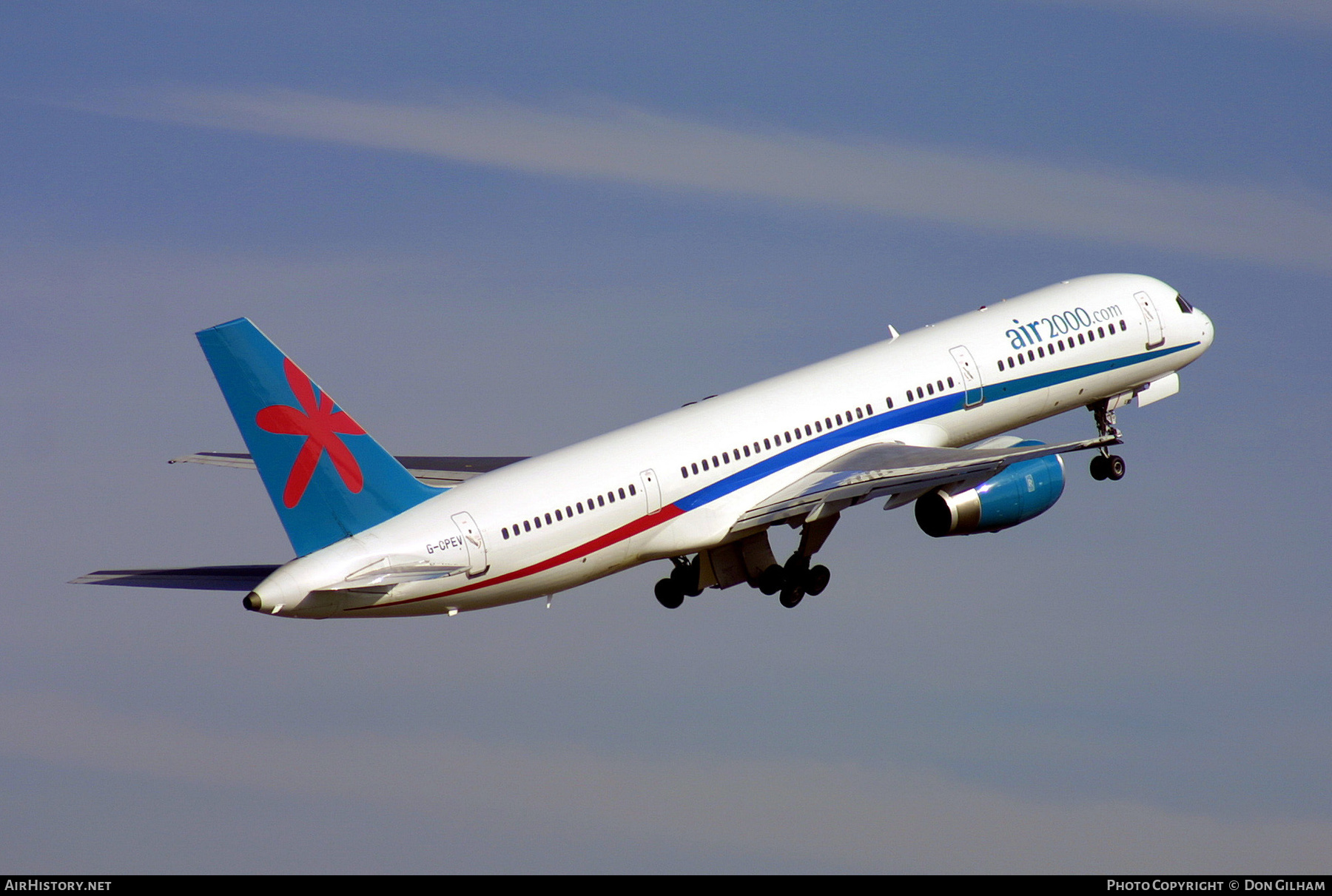 Aircraft Photo of G-CPEV | Boeing 757-236 | Air 2000 | AirHistory.net #321921