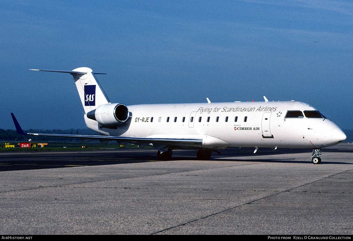 Aircraft Photo of OY-RJE | Canadair CRJ-200LR (CL-600-2B19) | Scandinavian Airlines - SAS | AirHistory.net #321941