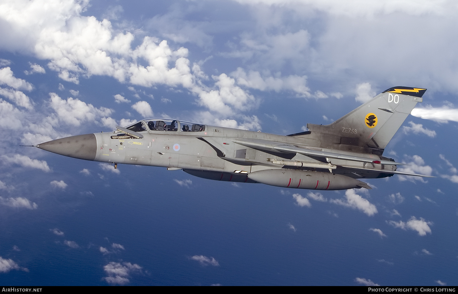 Aircraft Photo of ZE758 | Panavia Tornado F3 | UK - Air Force | AirHistory.net #321964