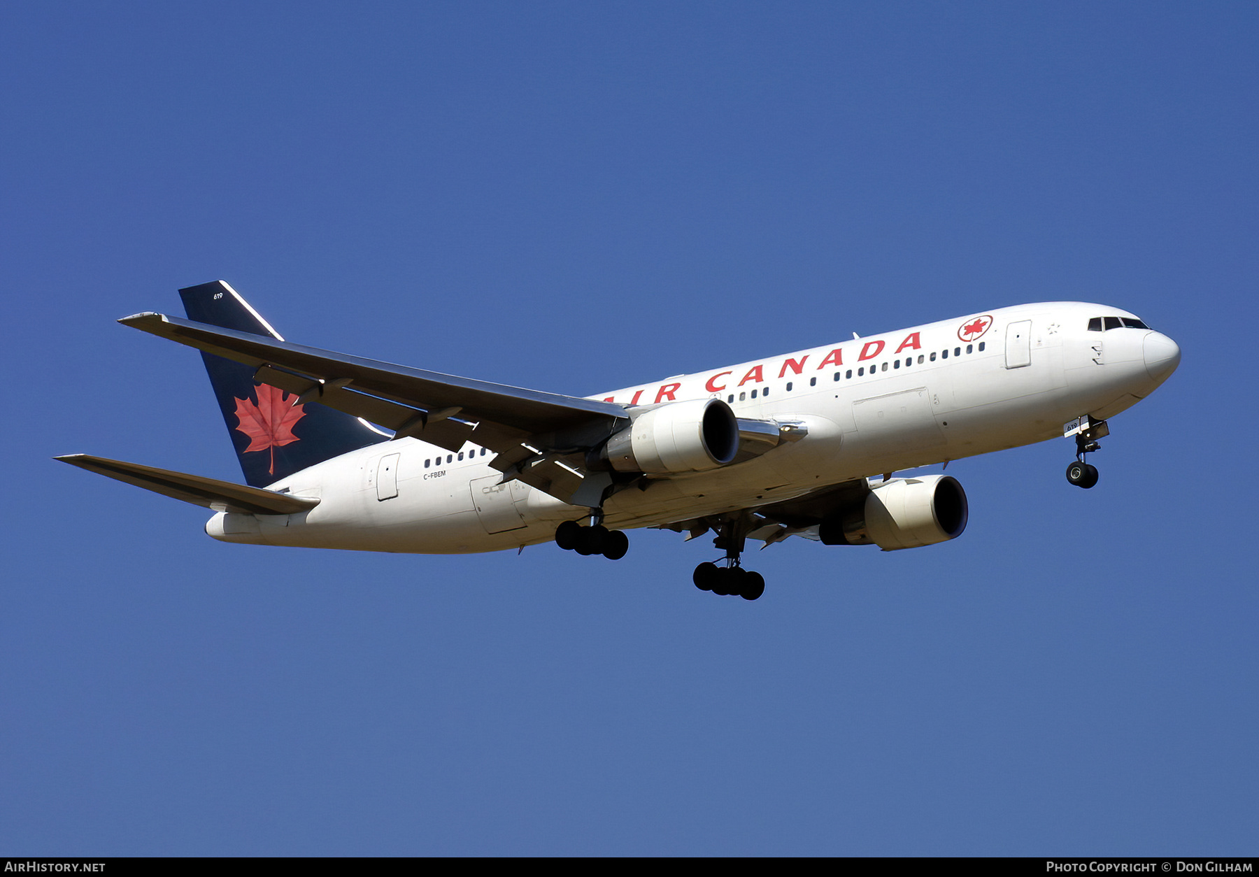 Aircraft Photo of C-FBEM | Boeing 767-233/ER | Air Canada | AirHistory.net #321969