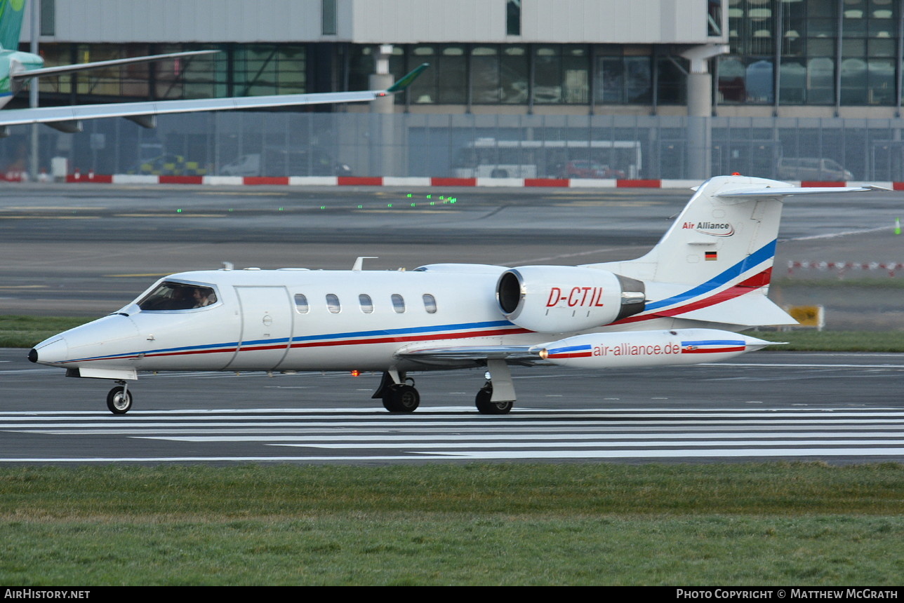 Aircraft Photo of D-CTIL | Learjet 35A | Air Alliance | AirHistory.net #321976