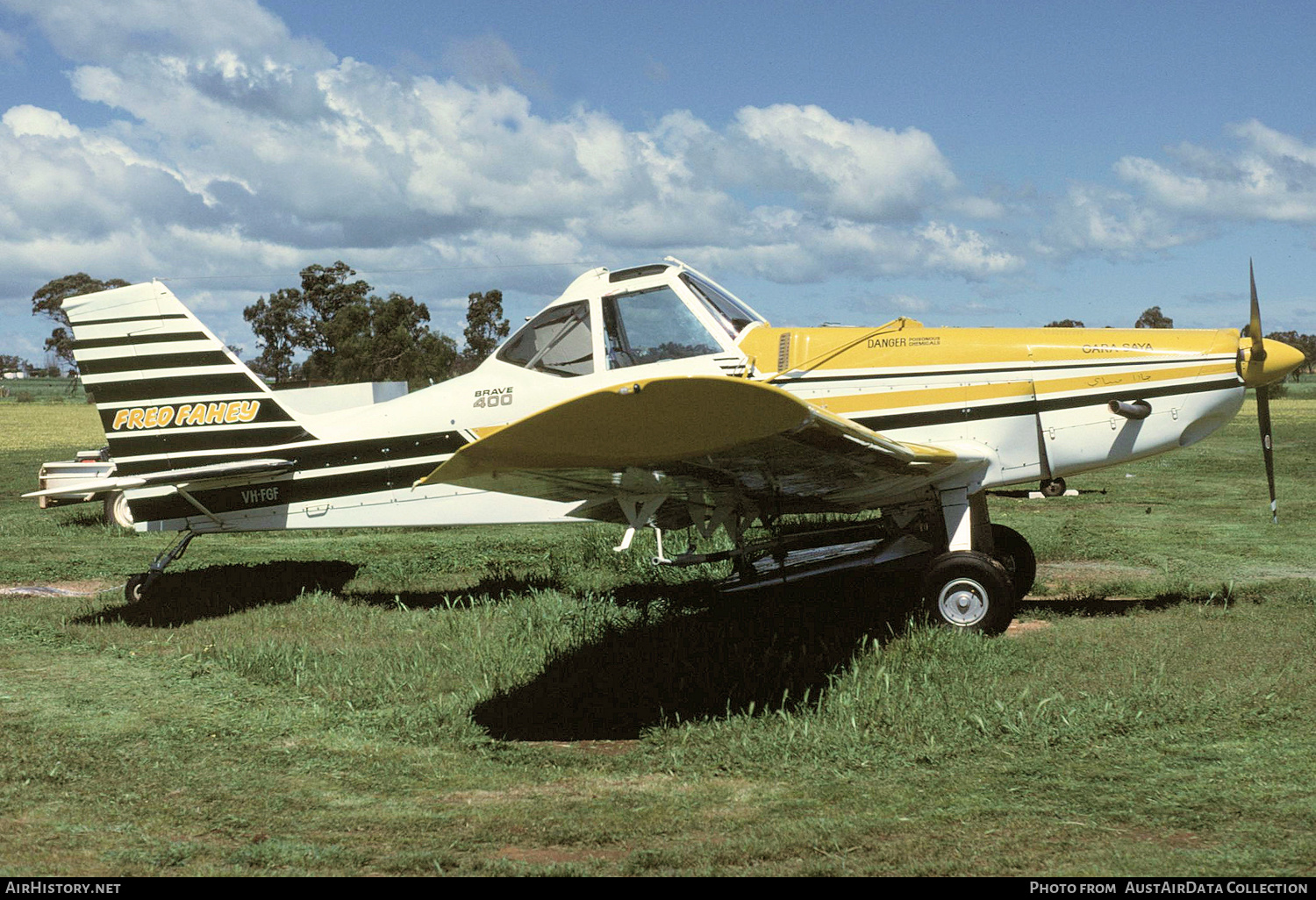 Aircraft Photo of VH-FGF | Piper PA-36-375 Brave 375 | Fred Fahey Aerial Services | AirHistory.net #322081