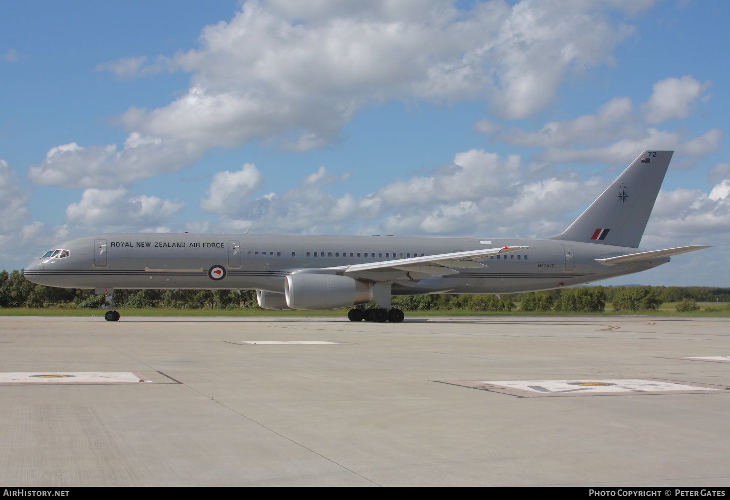 Aircraft Photo of NZ7572 | Boeing 757-2K2(C) | New Zealand - Air Force | AirHistory.net #322102