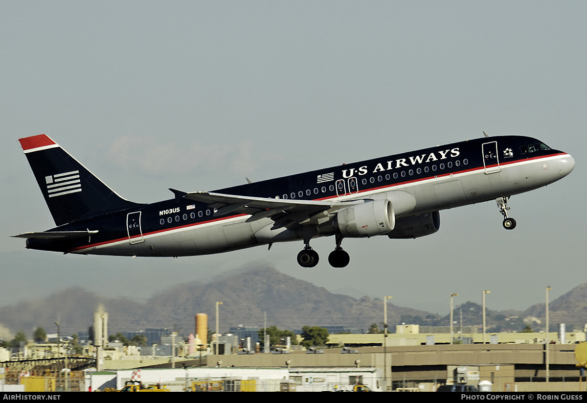 Aircraft Photo of N103US | Airbus A320-214 | US Airways | AirHistory.net #322110