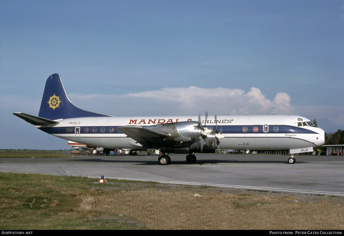Aircraft Photo of PK-RLE | Lockheed L-188A Electra | Mandala Airlines | AirHistory.net #322116