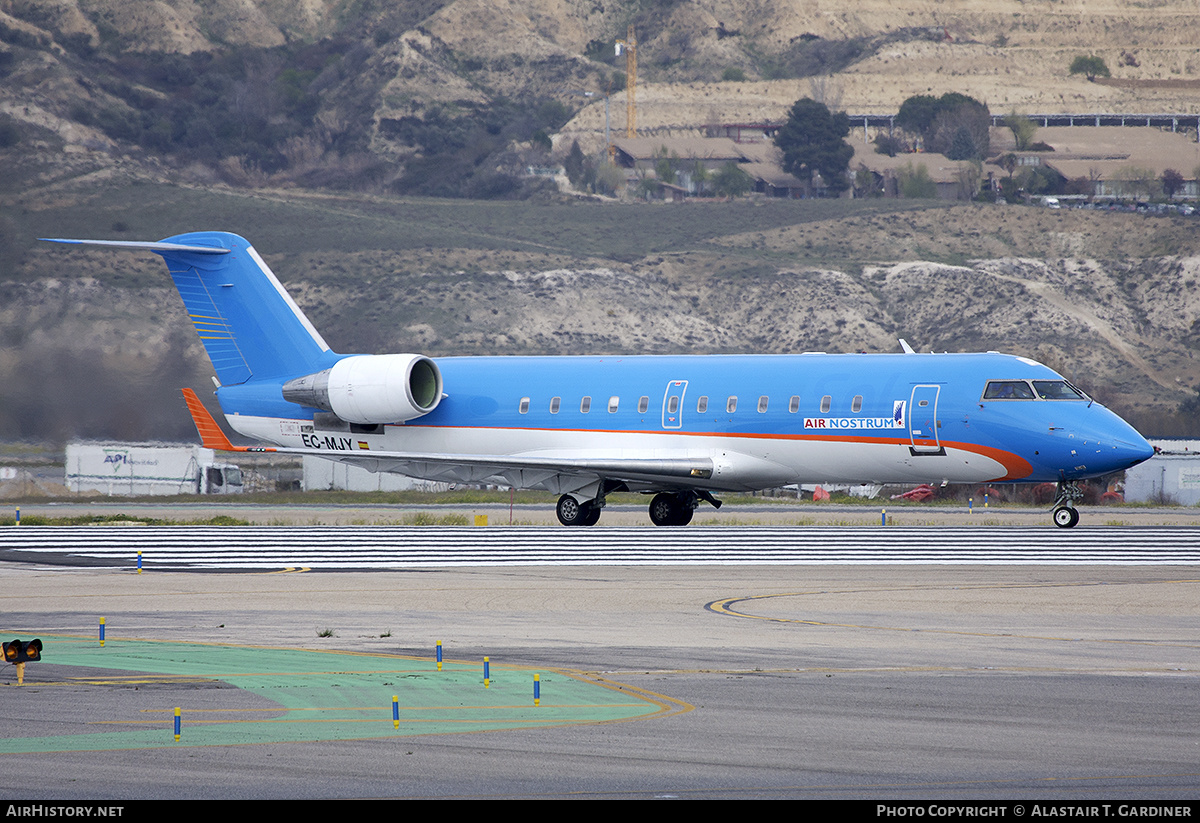 Aircraft Photo of EC-MJY | Bombardier CRJ-200ER (CL-600-2B19) | Air Nostrum | AirHistory.net #322119