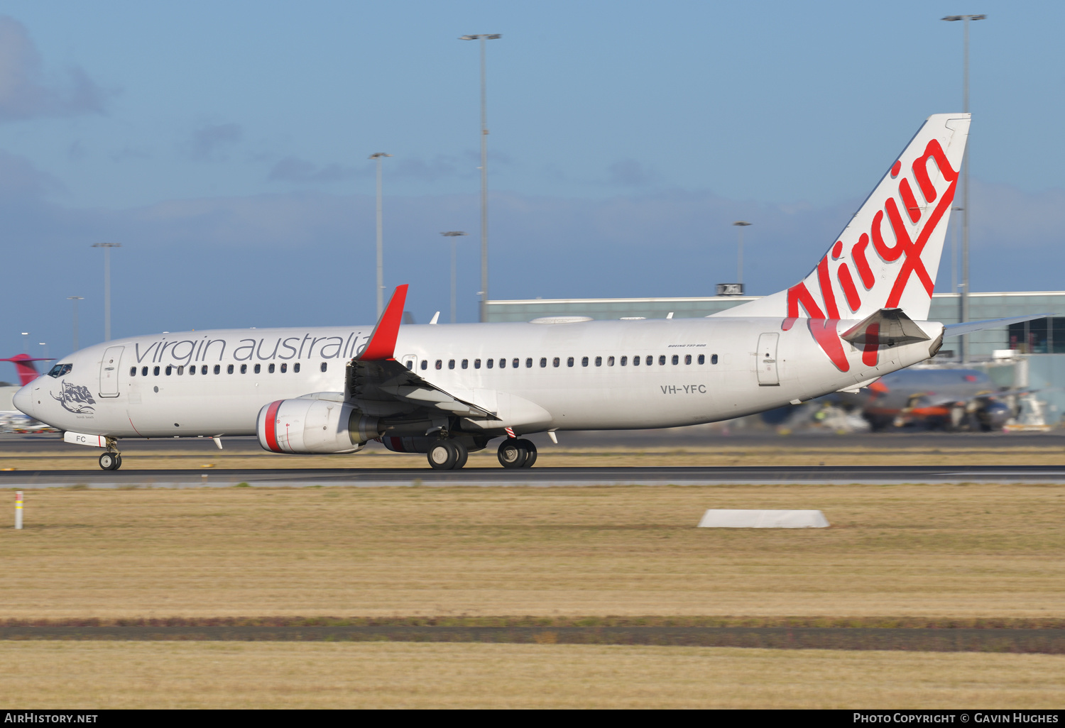 Aircraft Photo of VH-YFC | Boeing 737-81D | Virgin Australia Airlines | AirHistory.net #322124