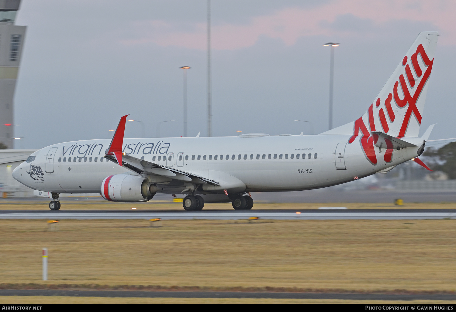 Aircraft Photo of VH-YIS | Boeing 737-8FE | Virgin Australia Airlines | AirHistory.net #322125