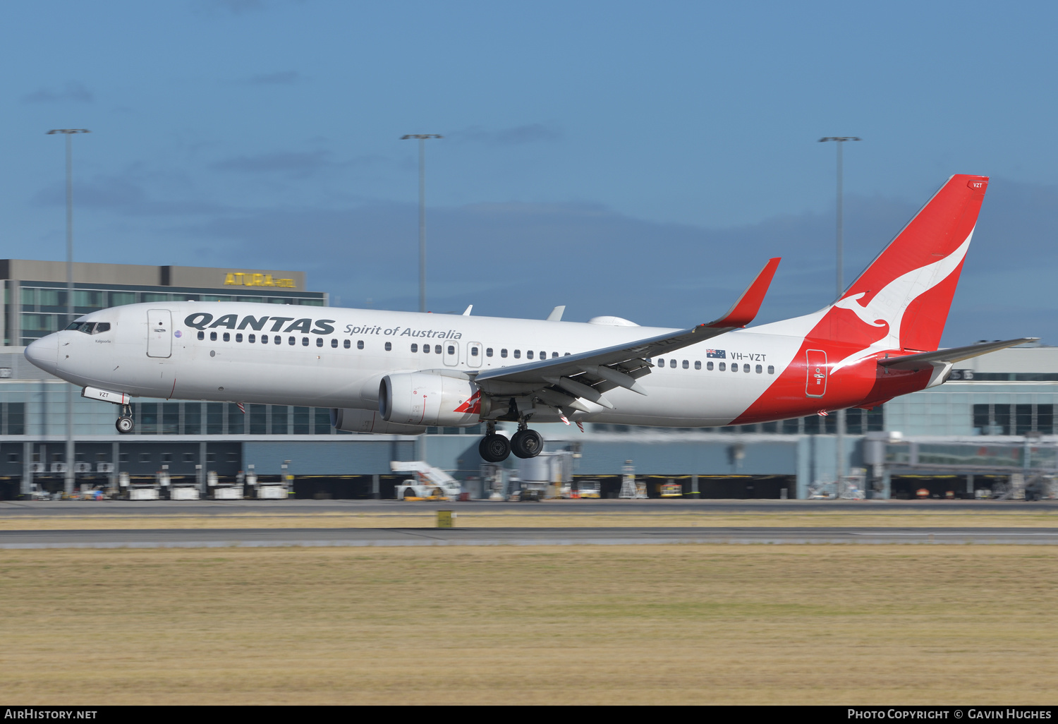 Aircraft Photo of VH-VZT | Boeing 737-838 | Qantas | AirHistory.net #322148