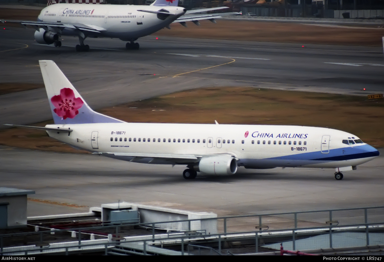 Aircraft Photo of B-18671 | Boeing 737-43Q | China Airlines | AirHistory.net #322156