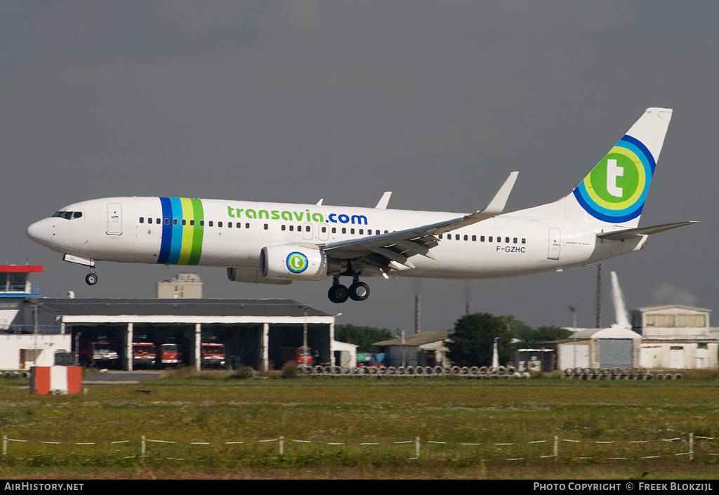 Aircraft Photo of F-GZHC | Boeing 737-8K2 | Transavia | AirHistory.net #322167