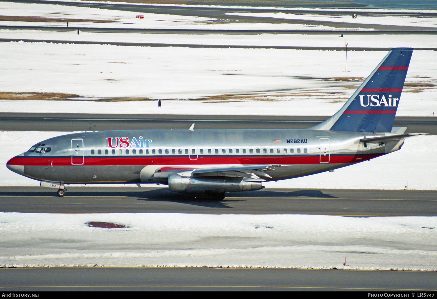 Aircraft Photo of N282AU | Boeing 737-2B7/Adv | USAir | AirHistory.net #322174