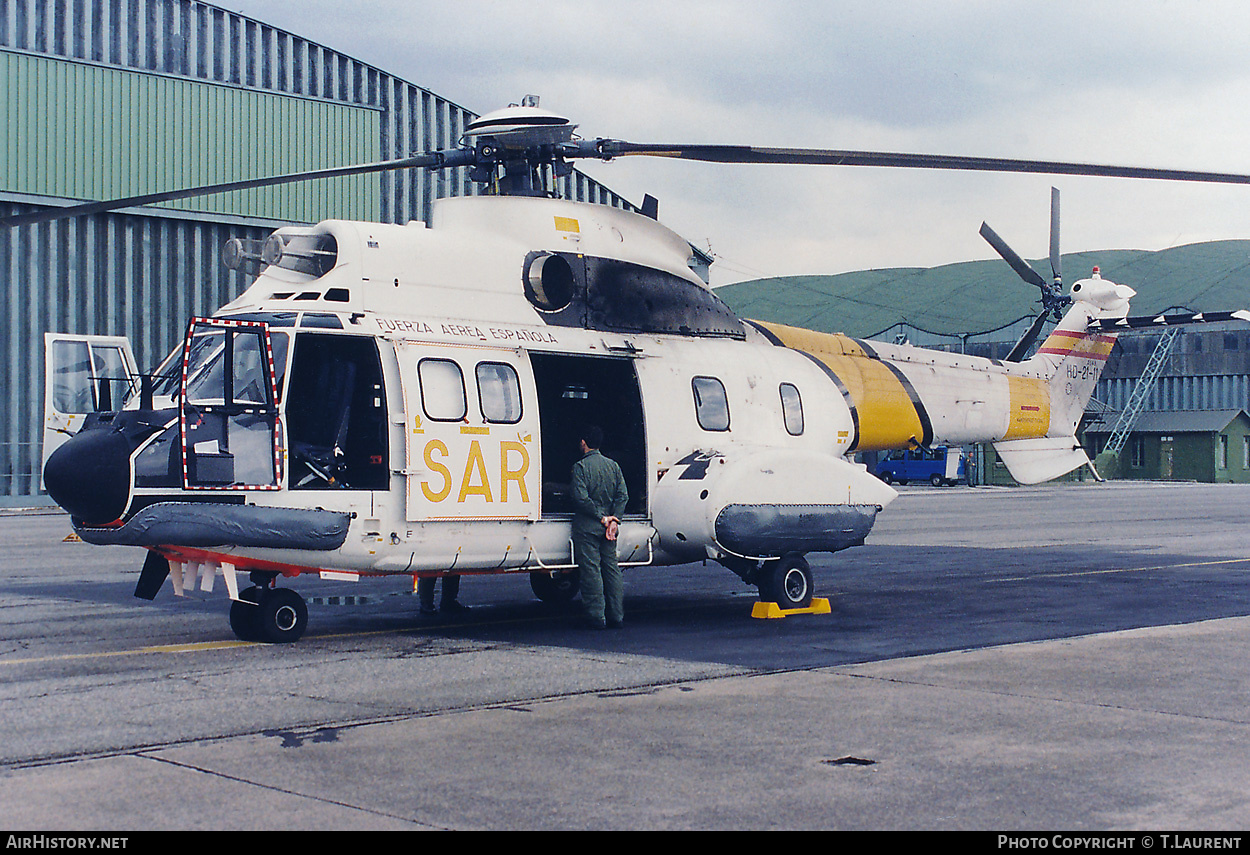 Aircraft Photo of HD.21-11 | Aerospatiale AS-332B1 Super Puma | Spain - Air Force | AirHistory.net #322175