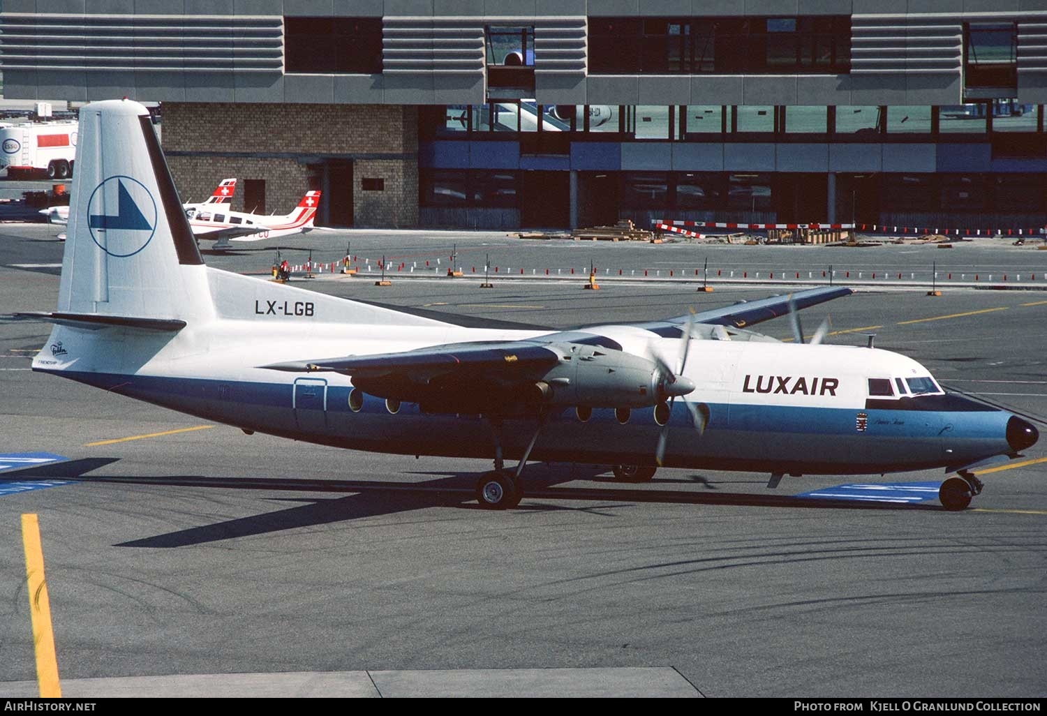 Aircraft Photo of LX-LGB | Fokker F27-100 Friendship | Luxair | AirHistory.net #322176