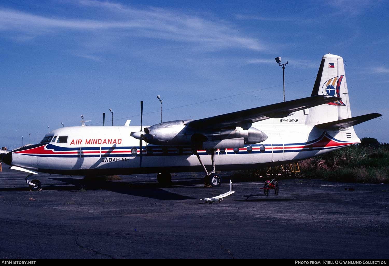 Aircraft Photo of RP-C5138 | Fairchild F-27J | Air Mindanao | AirHistory.net #322189