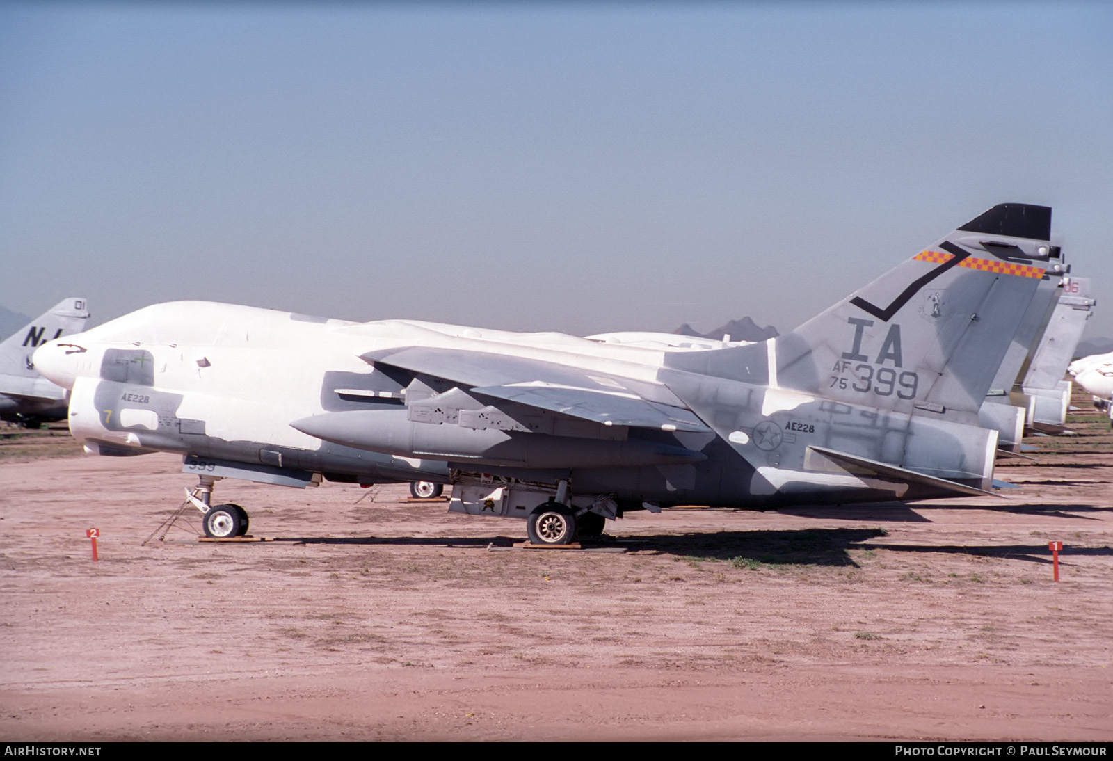 Aircraft Photo of 75-0399 / AF75-399 | Vought A-7D Corsair II | USA - Air Force | AirHistory.net #322203