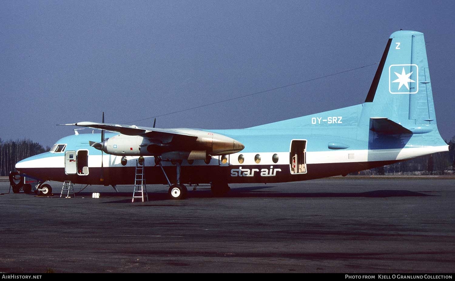Aircraft Photo of OY-SRZ | Fokker F27-600 Friendship | Star Air | AirHistory.net #322204