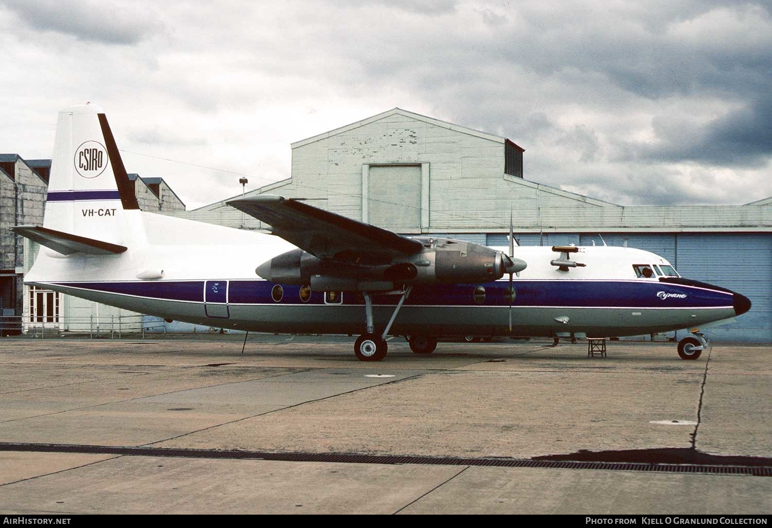 Aircraft Photo of VH-CAT | Fokker F27-100 Friendship | CSIRO | AirHistory.net #322214