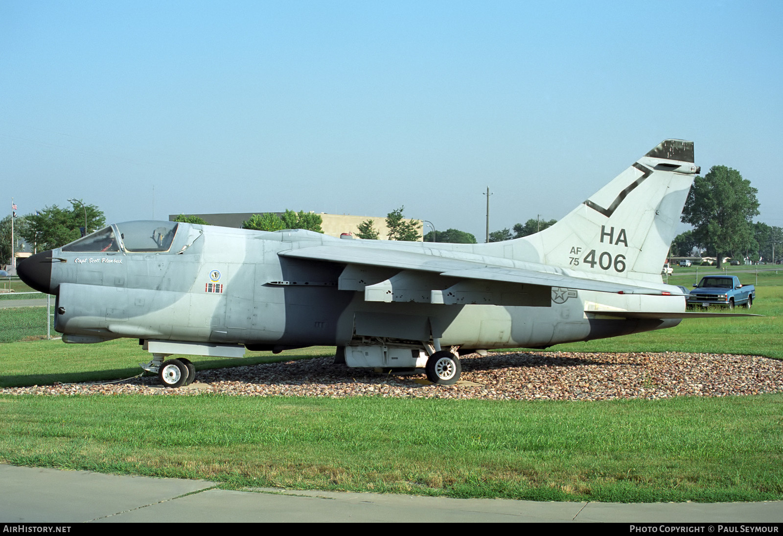 Aircraft Photo of 75-0406 / AF75-406 | Vought A-7D Corsair II | USA - Air Force | AirHistory.net #322218