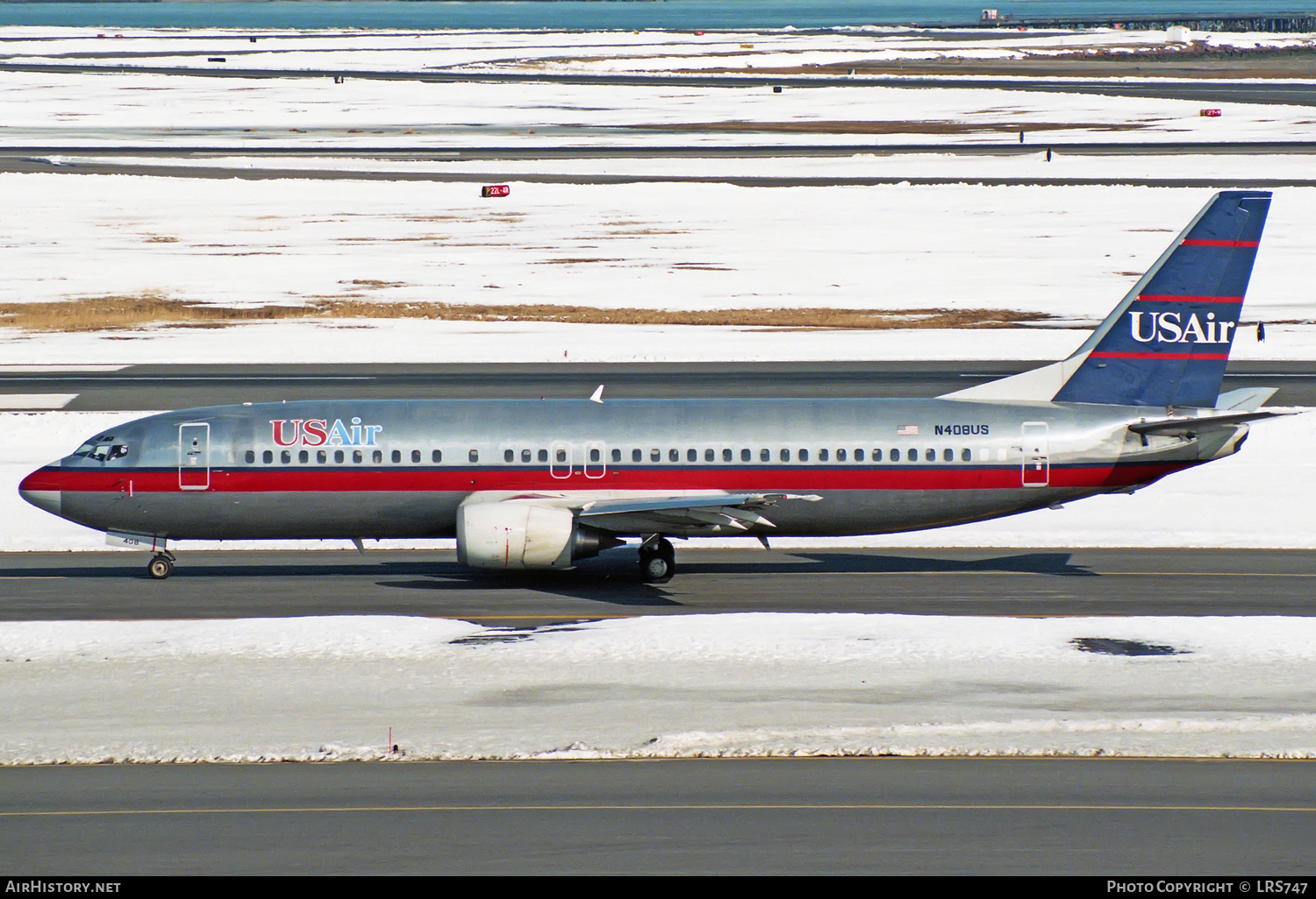 Aircraft Photo of N408US | Boeing 737-401 | USAir | AirHistory.net #322235