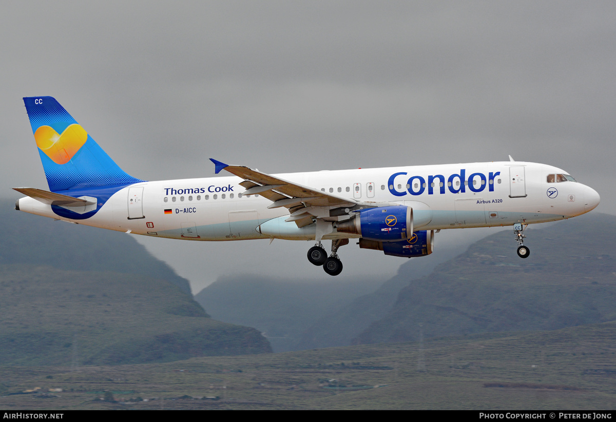 Aircraft Photo of D-AICC | Airbus A320-212 | Condor Flugdienst | AirHistory.net #322238