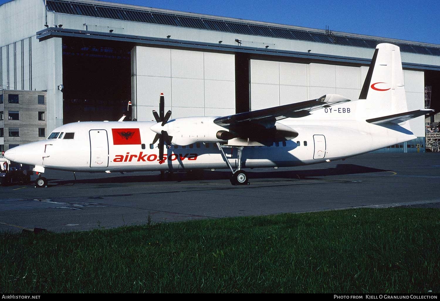 Aircraft Photo of OY-EBB | Fokker 50 | Air Kosova | AirHistory.net #322250