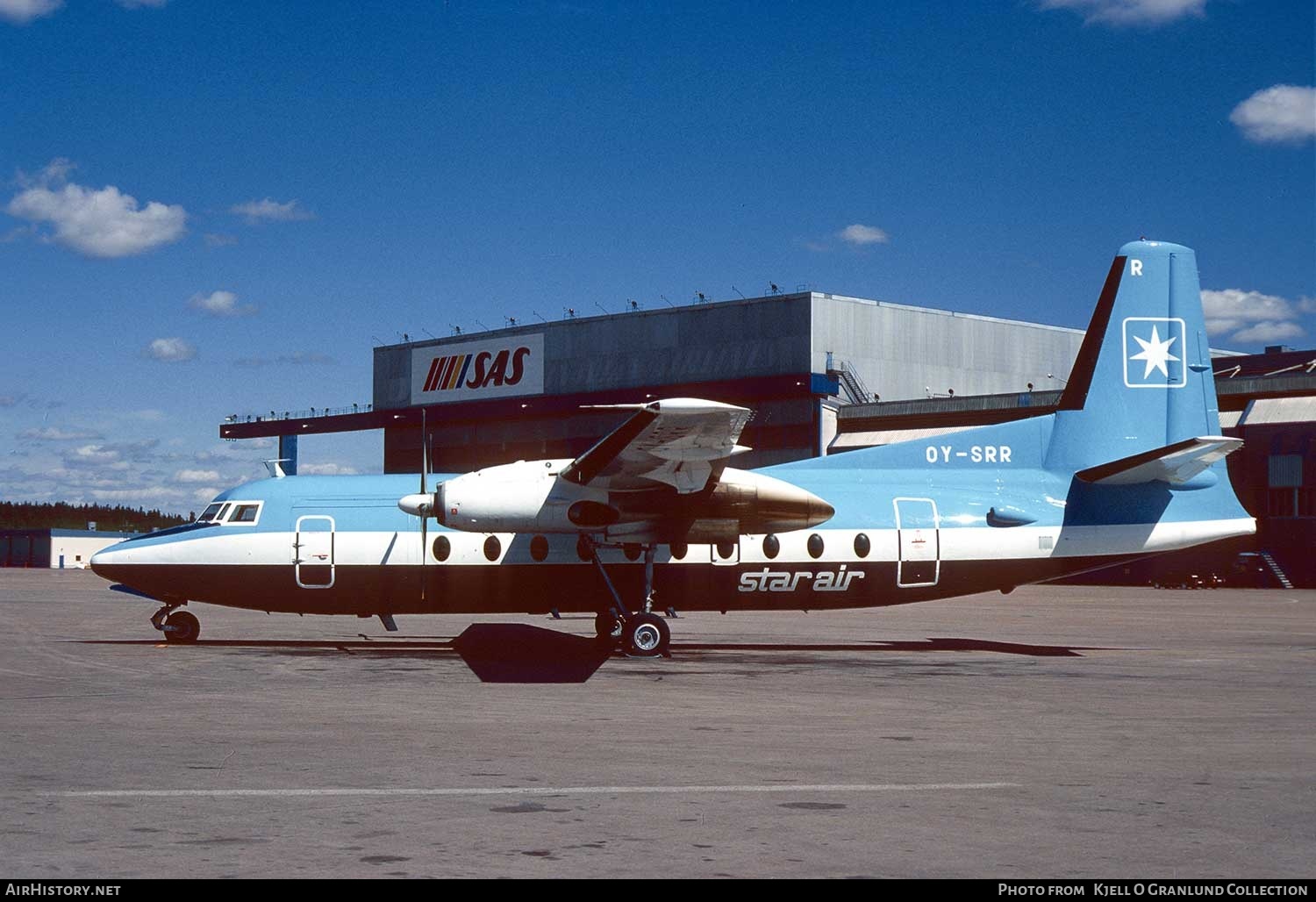 Aircraft Photo of OY-SRR | Fokker F27-600 Friendship | Star Air | AirHistory.net #322255