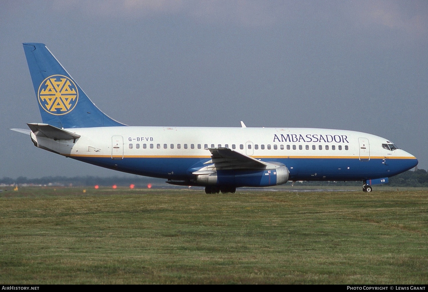 Aircraft Photo of G-BFVB | Boeing 737-204/Adv | Ambassador Airways | AirHistory.net #322258