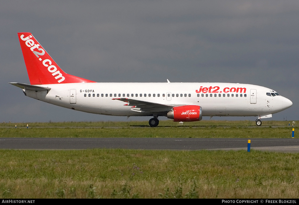 Aircraft Photo of G-GDFA | Boeing 737-3G7 | Jet2 | AirHistory.net #322266