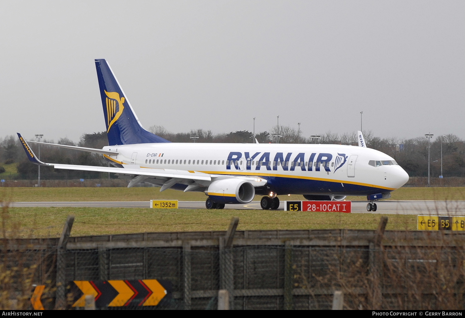 Aircraft Photo of EI-ENR | Boeing 737-8AS | Ryanair | AirHistory.net #322267