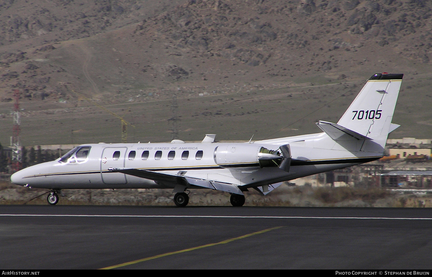 Aircraft Photo of 97-0105 / 70105 | Cessna UC-35A Citation Ultra (560) | USA - Army | AirHistory.net #322268