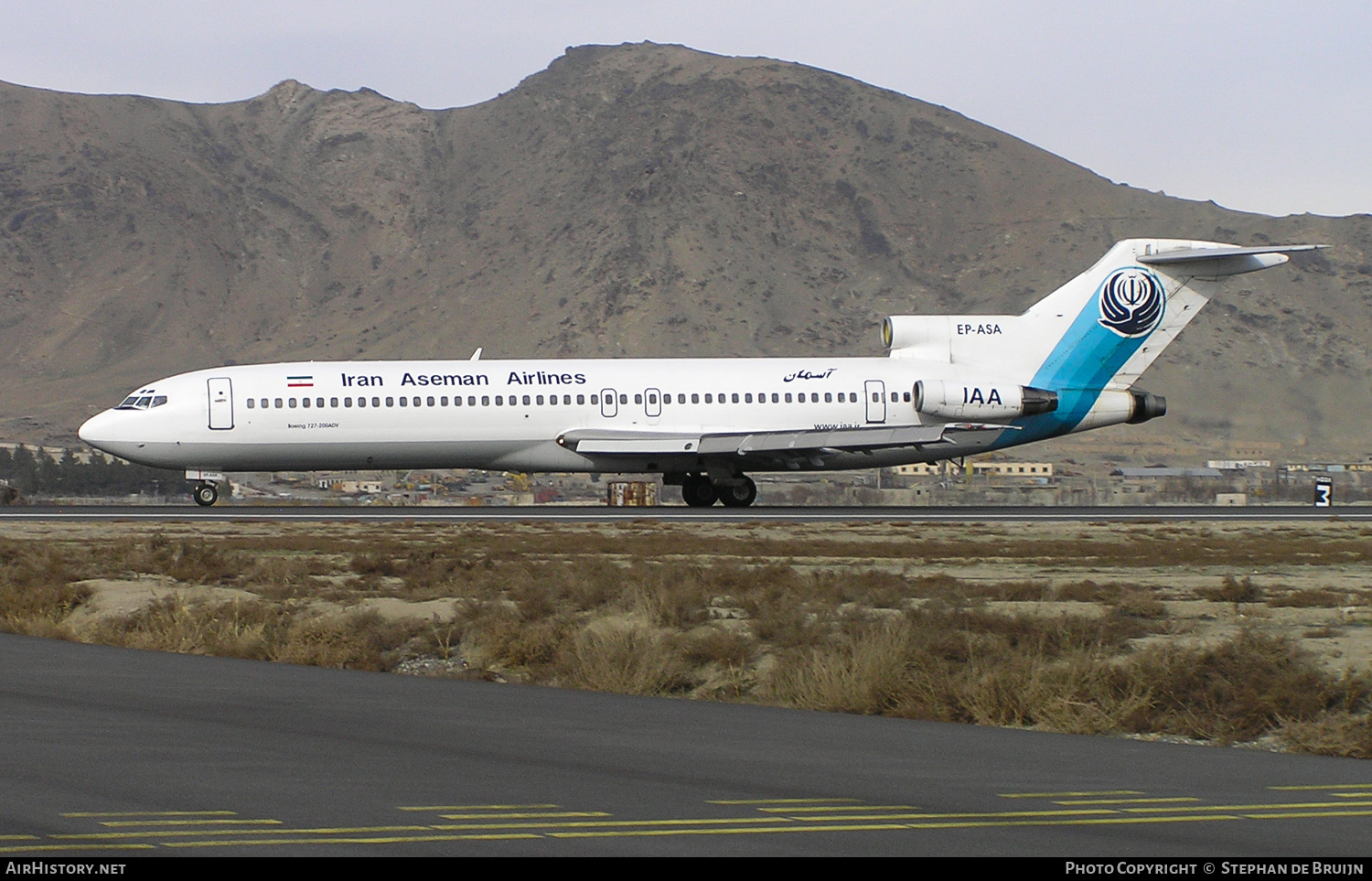 Aircraft Photo of EP-ASA | Boeing 727-228/Adv | Iran Aseman Airlines | AirHistory.net #322278