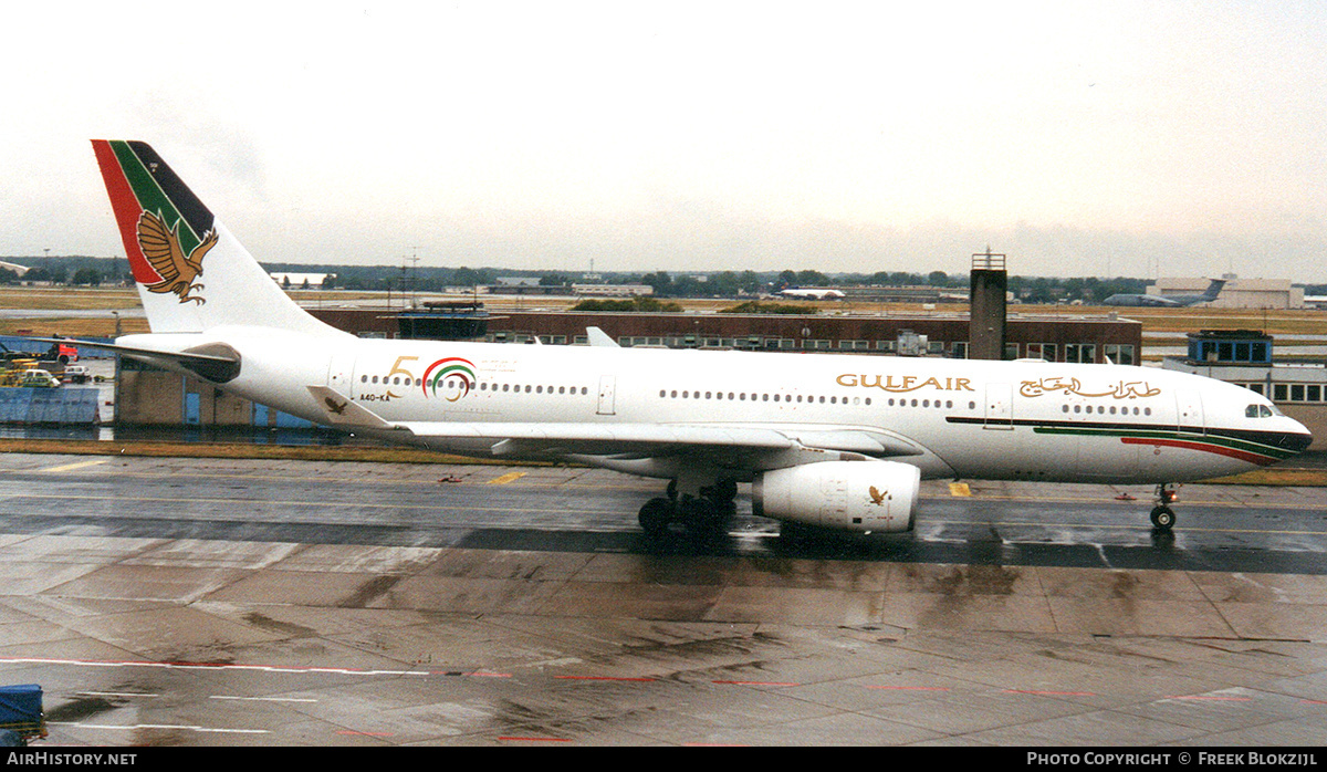 Aircraft Photo of A4O-KA | Airbus A330-243 | Gulf Air | AirHistory.net #322283