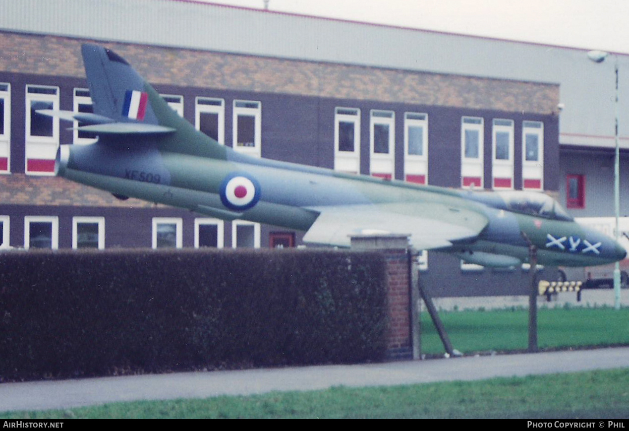 Aircraft Photo of XF509 | Hawker Hunter F6 | UK - Air Force | AirHistory.net #322285