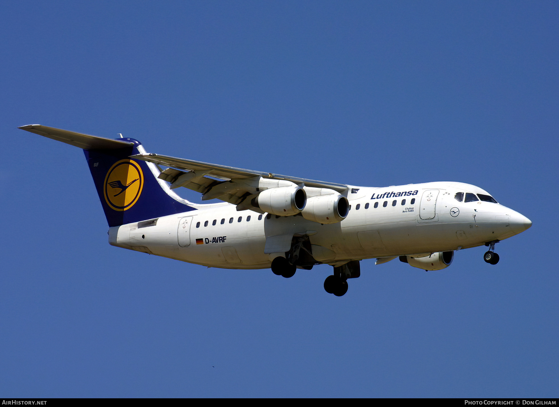 Aircraft Photo of D-AVRF | British Aerospace Avro 146-RJ85 | Lufthansa Regional | AirHistory.net #322288