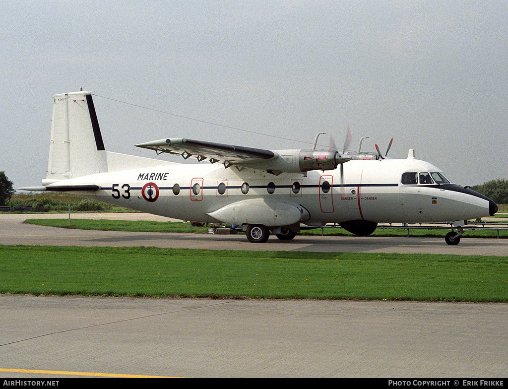 Aircraft Photo of 53 | Nord 262E | France - Navy | AirHistory.net #322289