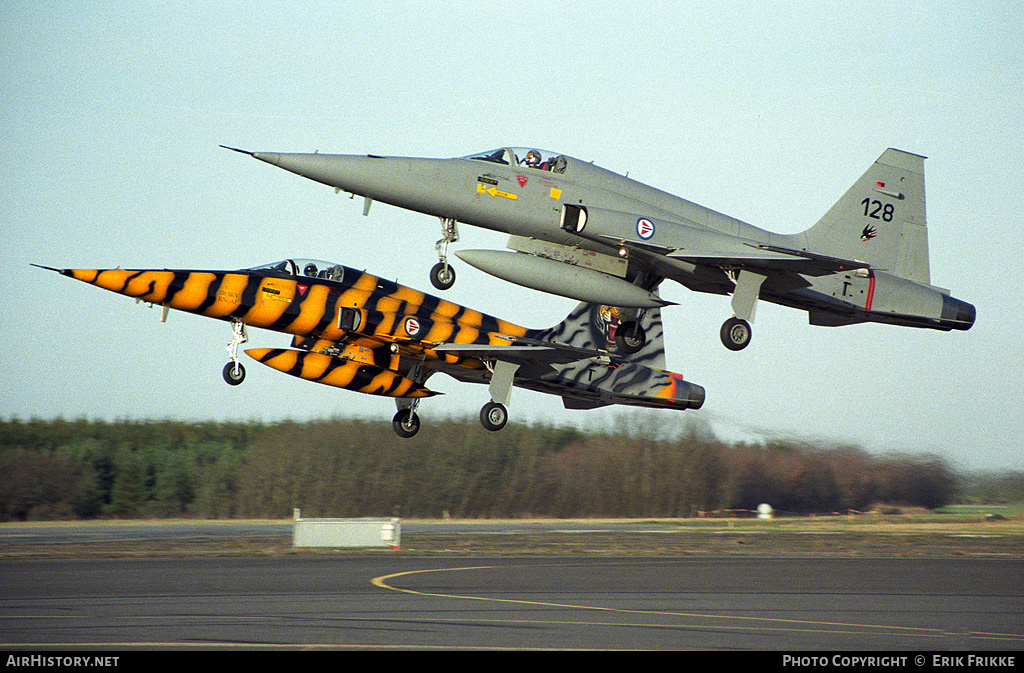 Aircraft Photo of 128 | Northrop F-5A Freedom Fighter | Norway - Air Force | AirHistory.net #322295