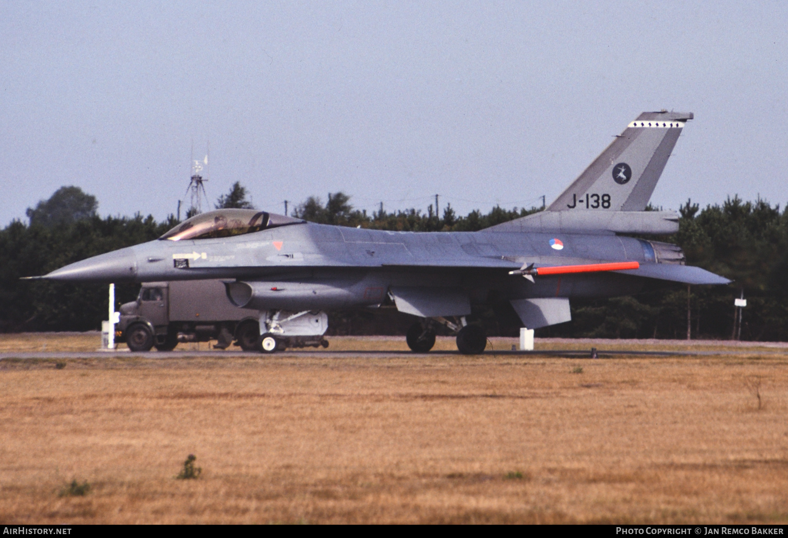 Aircraft Photo of J-138 | General Dynamics F-16A Fighting Falcon | Netherlands - Air Force | AirHistory.net #322302