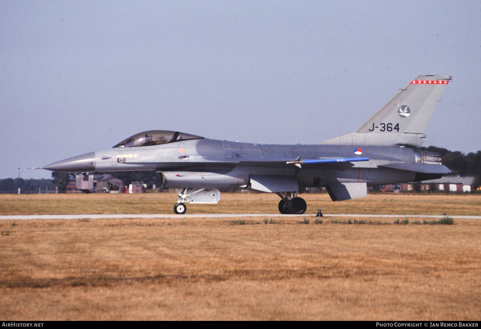 Aircraft Photo of J-364 | General Dynamics F-16A Fighting Falcon | Netherlands - Air Force | AirHistory.net #322314