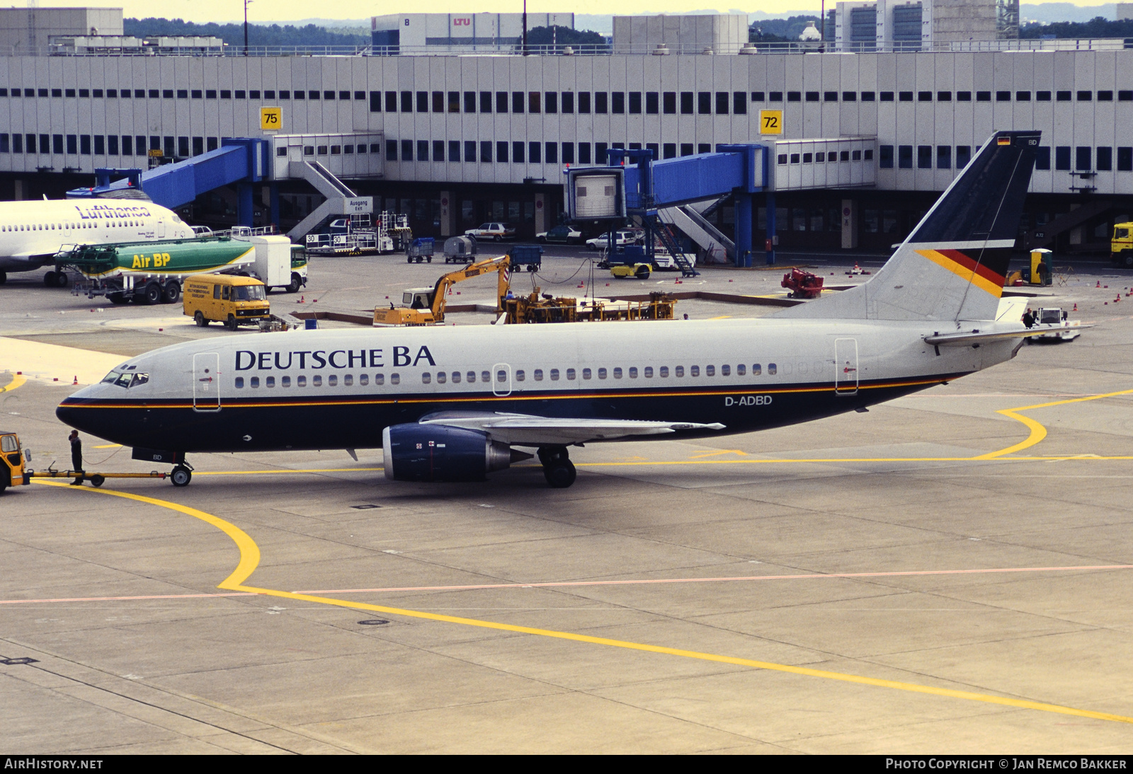 Aircraft Photo of D-ADBG | Boeing 737-3L9 | Deutsche BA | AirHistory.net #322320