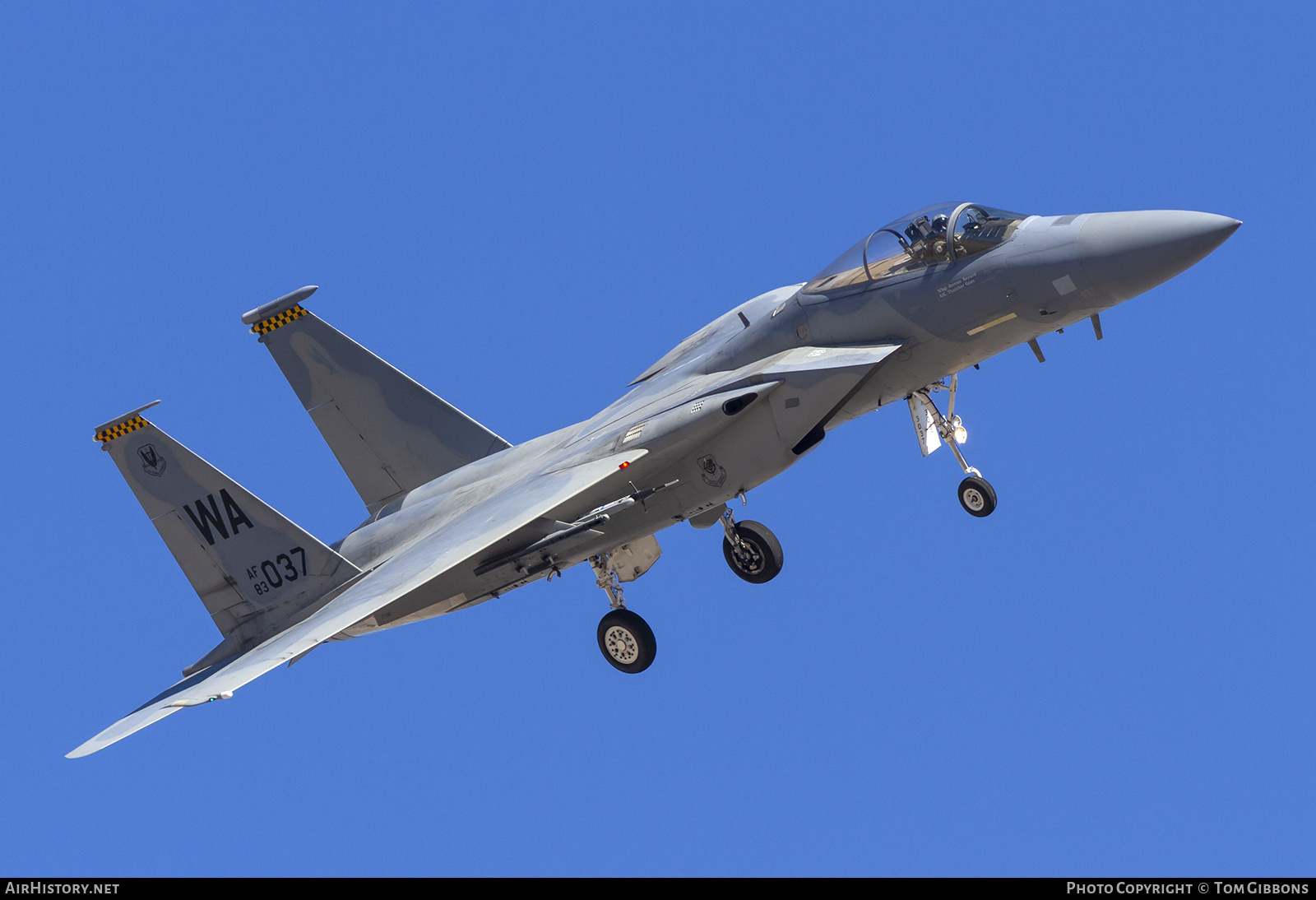 Aircraft Photo of 83-0037 / AF83-037 | McDonnell Douglas F-15C Eagle | USA - Air Force | AirHistory.net #322328