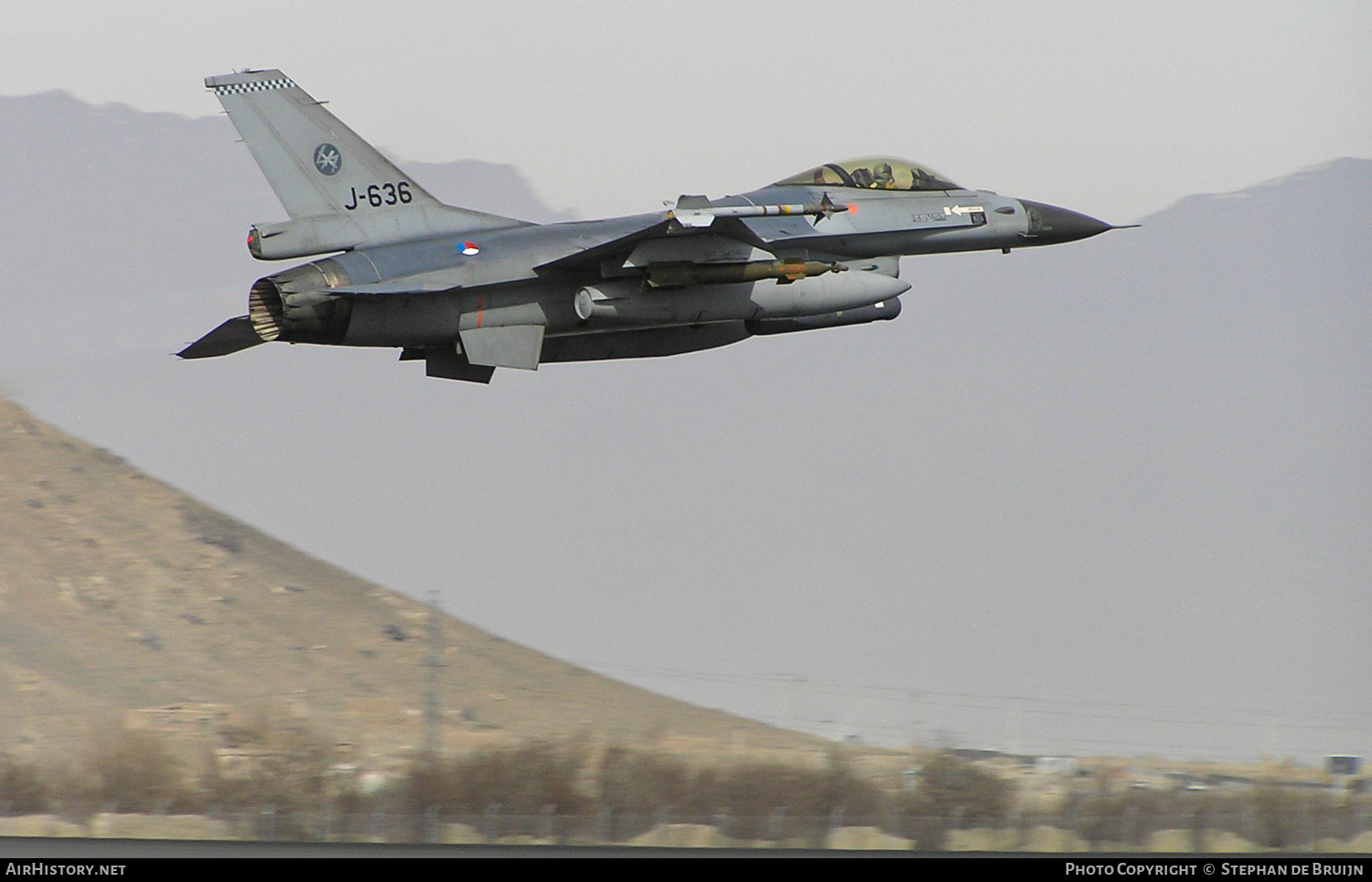 Aircraft Photo of J-636 | General Dynamics F-16AM Fighting Falcon | Netherlands - Air Force | AirHistory.net #322330