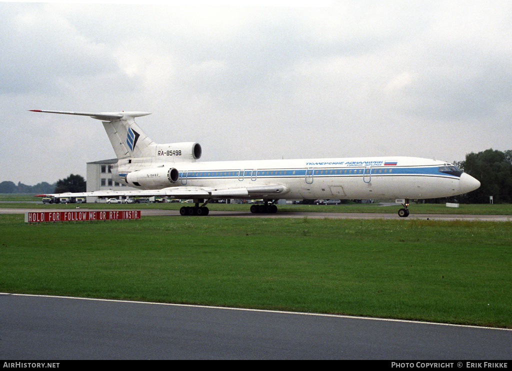 Aircraft Photo of RA-85498 | Tupolev Tu-154B-2 | Tyumen Airlines | AirHistory.net #322332