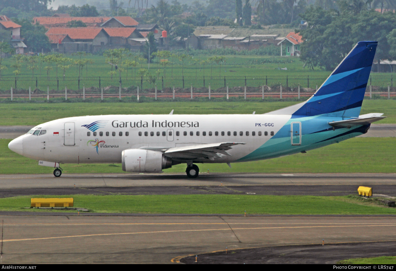Aircraft Photo of PK-GGC | Boeing 737-5U3 | Garuda Indonesia | AirHistory.net #322342