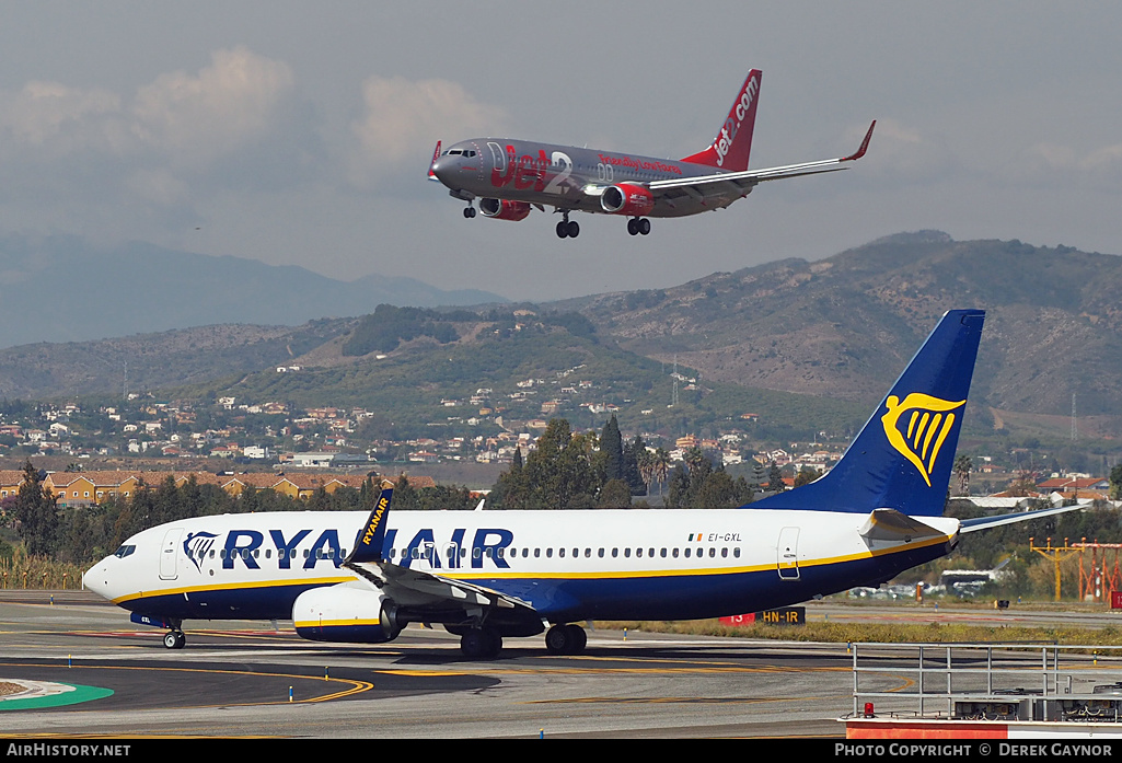 Aircraft Photo of EI-GXL | Boeing 737-800 | Ryanair | AirHistory.net #322350