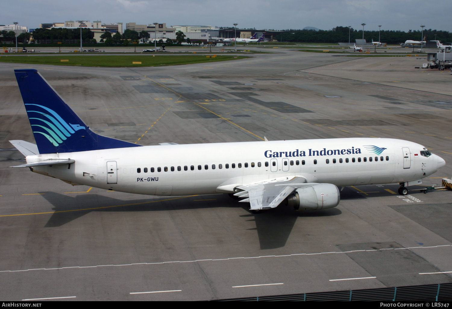 Aircraft Photo of PK-GWU | Boeing 737-4Q8 | Garuda Indonesia | AirHistory.net #322353