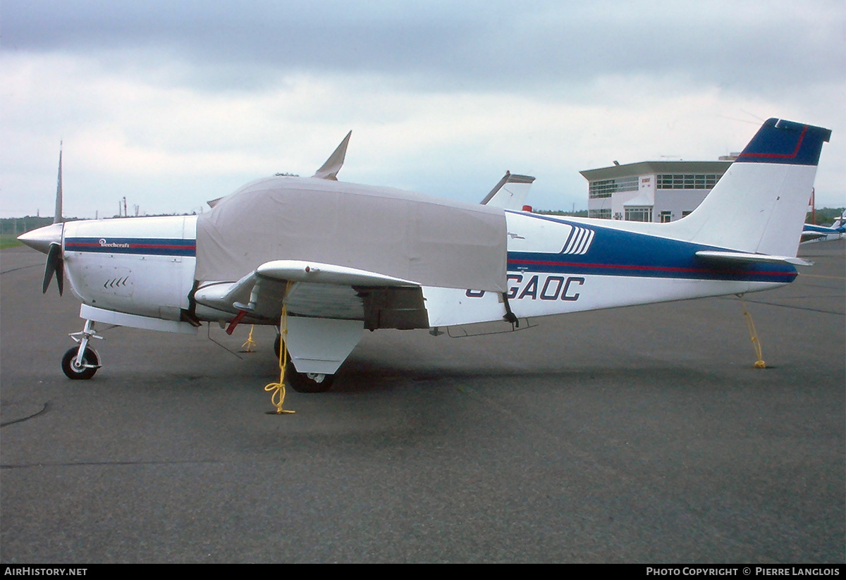 Aircraft Photo of C-GAOC | Beech C33 Debonair | AirHistory.net #322359