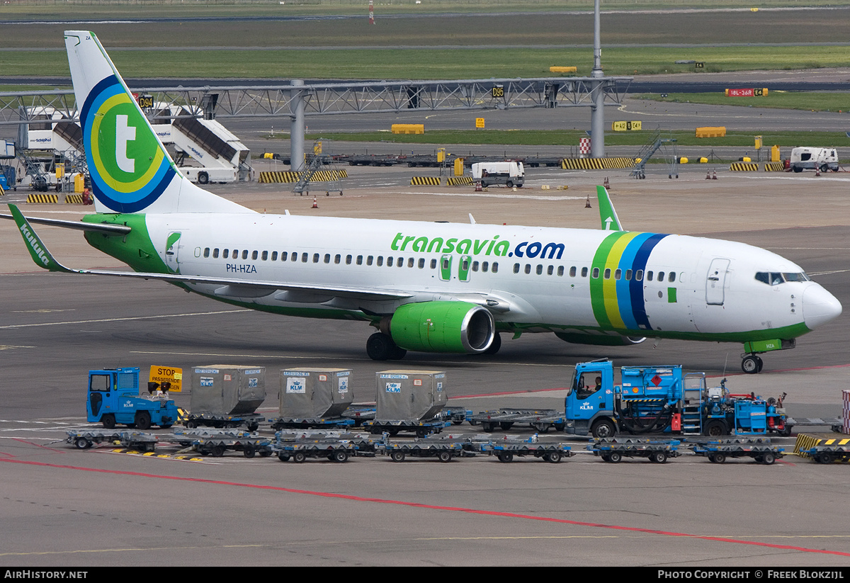 Aircraft Photo of PH-HZA | Boeing 737-8K2 | Transavia | AirHistory.net #322380