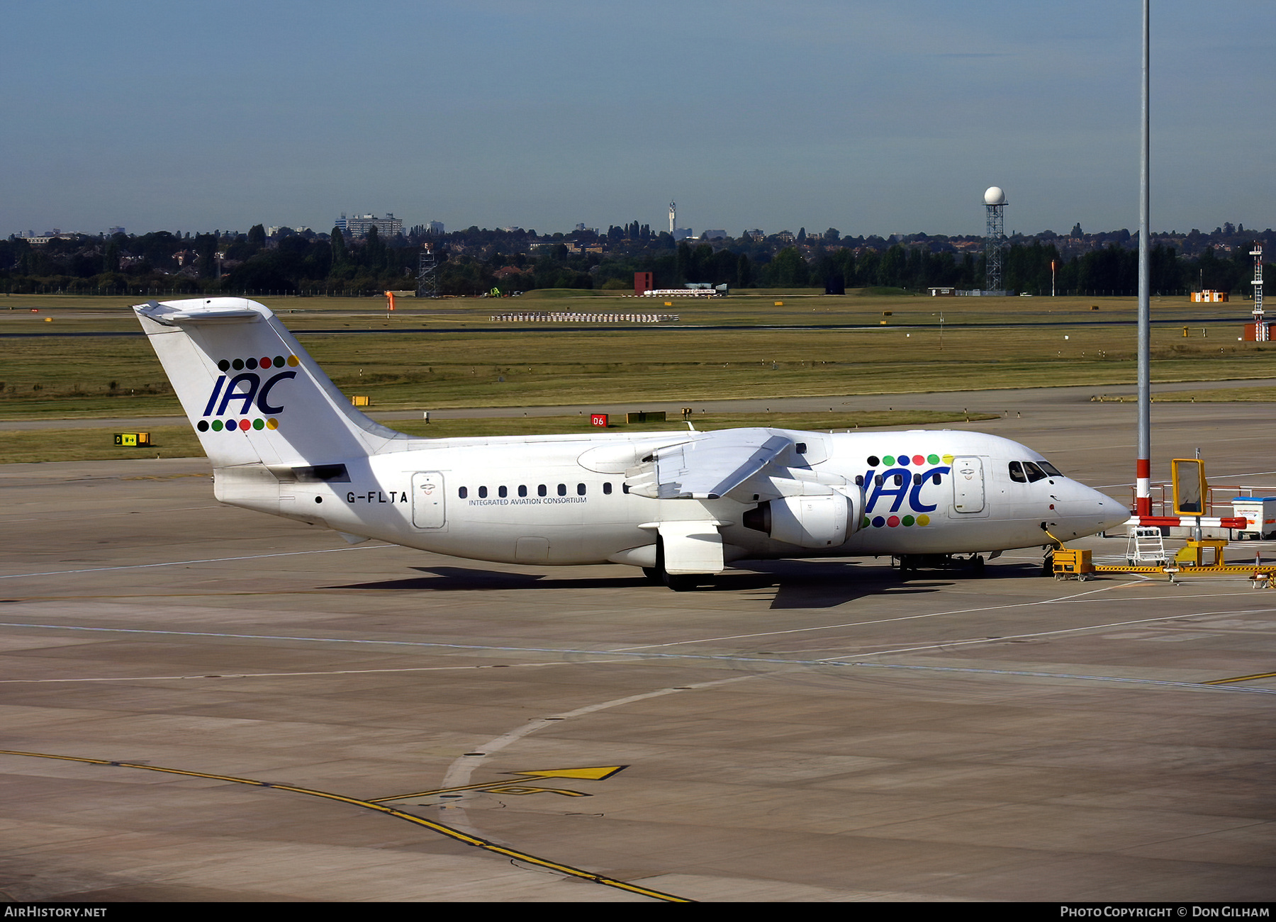 Aircraft Photo of G-FLTA | British Aerospace BAe-146-200 | IAC - Integrated Aviation Consortium | AirHistory.net #322385